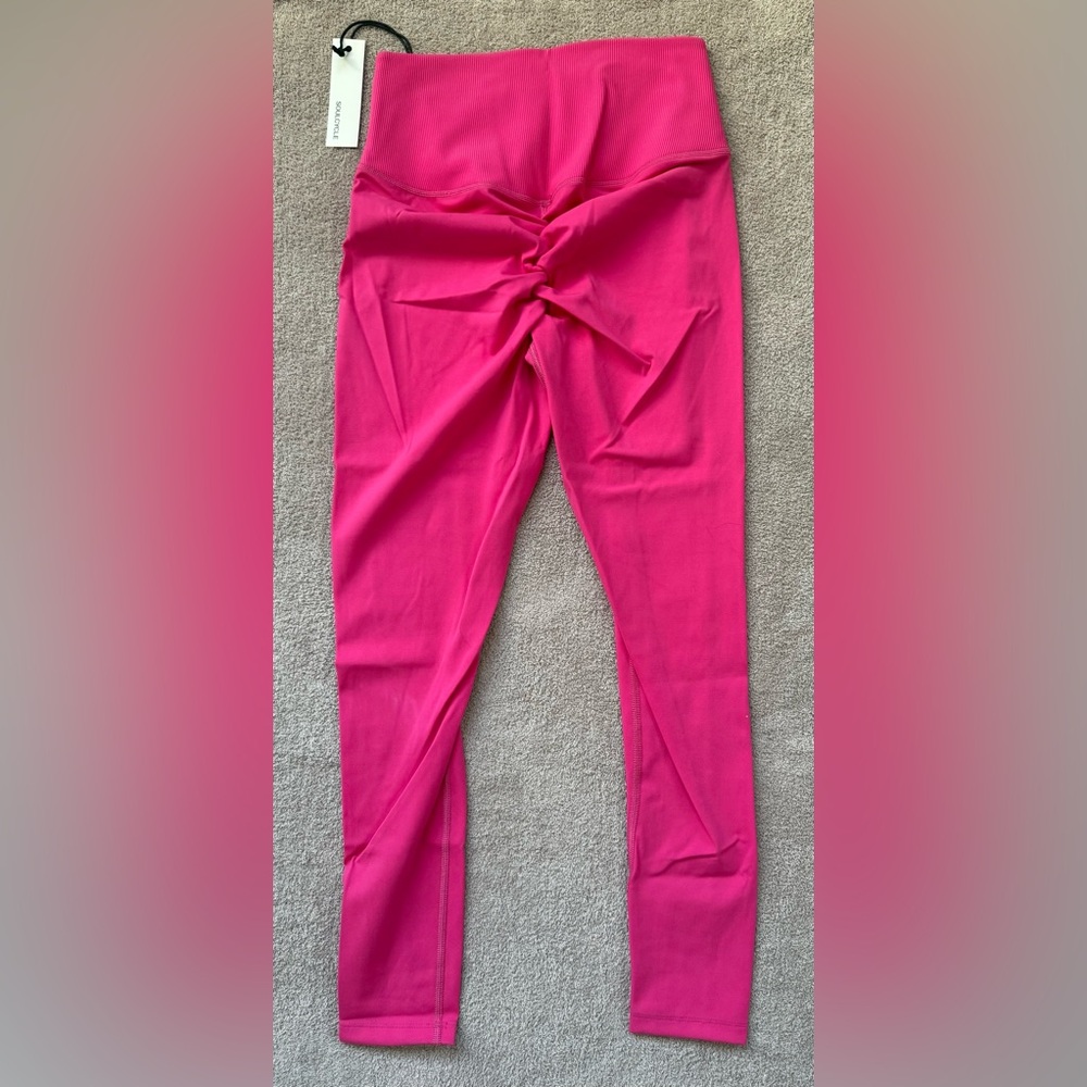 NEW - FREE PEOPLE MOVEMENT x SOUL CYCLE - COUNT ME IN LEGGING - PASSION FRUIT - Picture 2 of 8